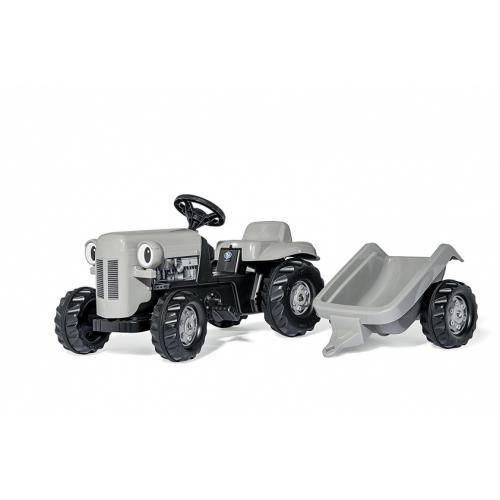 Rolly Toys traptractor RollyKid Litlle Grey Fergie junior grijs