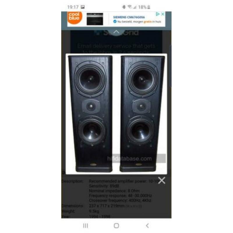 Tannoy 633 High Quality speakers