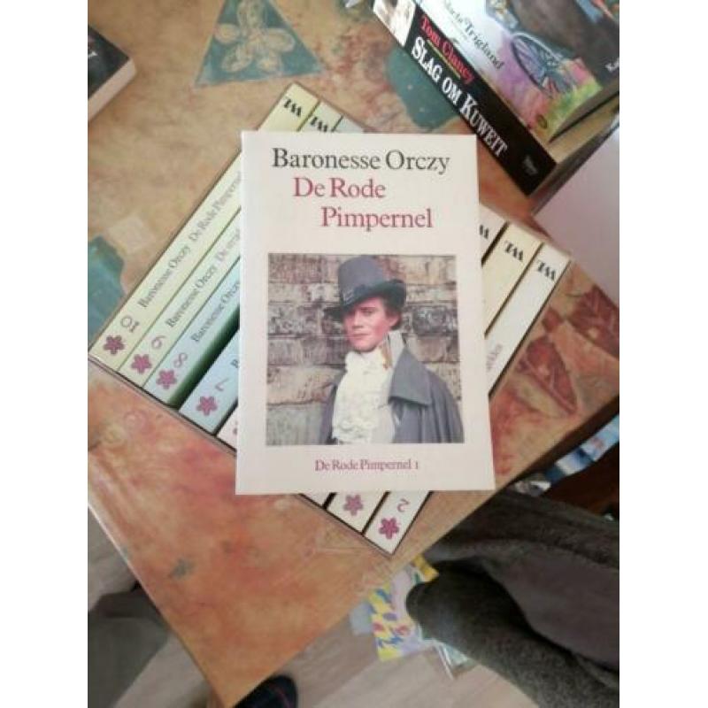 Baronesse Orczy -De Rode Pimpernel/serie 10 delen nu:24,99 !