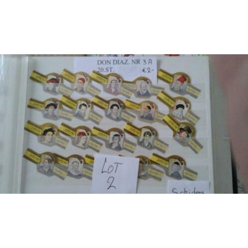 Kavel No.2 : Don Diaz 4 series Schilders
