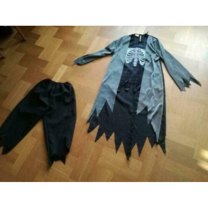Horrorpak skeletpak maat 164