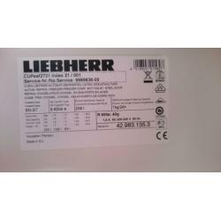 Liebherr koelvriescombinatie
