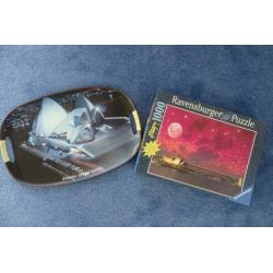 Glow-in-the-dark puzzel Sydney Opera House + Dienblad