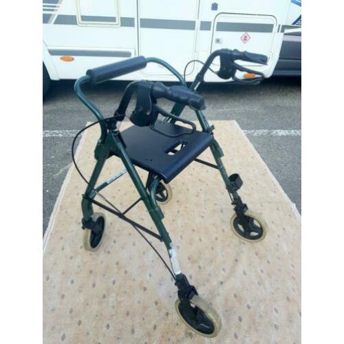 Rollator te koop voor extra zwaar mensen in top conditie