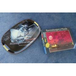 Glow-in-the-dark puzzel Sydney Opera House + Dienblad