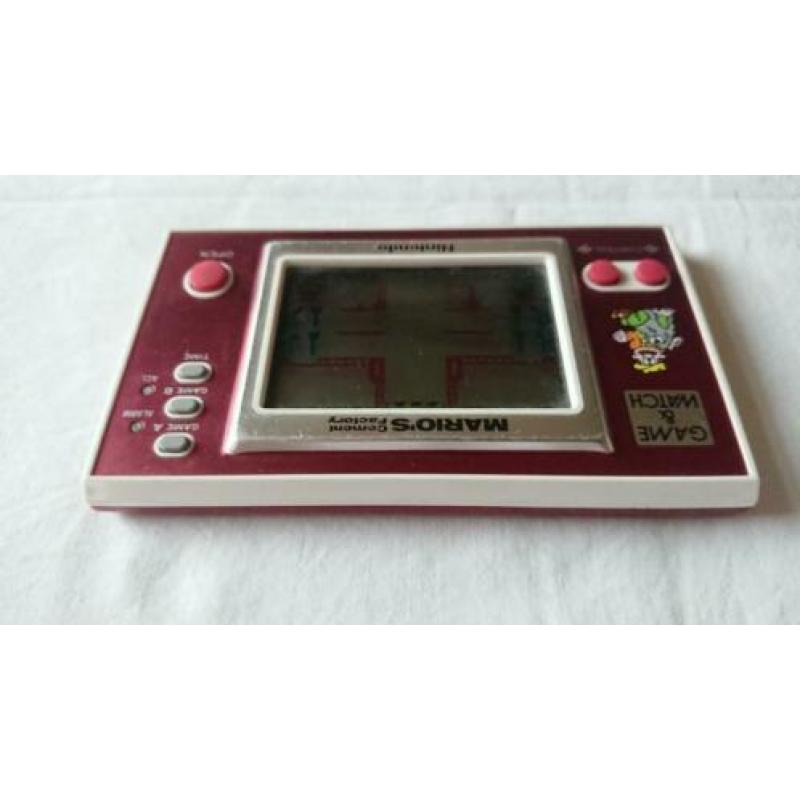 game and watch 'Mario's cement factory'