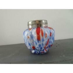 Art Deco pique-fleur (rozensteker) Verreries de Scailmont