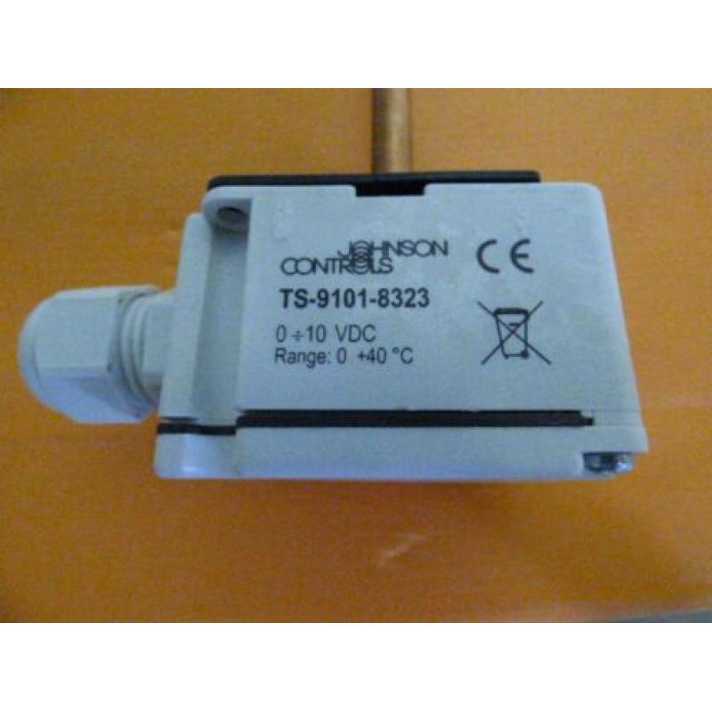 temperatuur meeting Johnson controls TS 9101 warmtevoeler