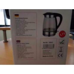Design waterkoker LED en RVS, NIEUW, Grafner