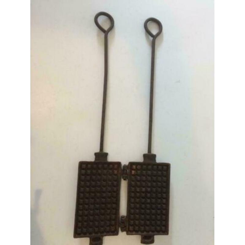 wafelijzer vintage brocante antiek