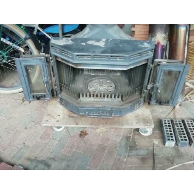 Inbouw houtkachel