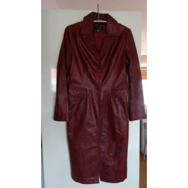 Zara leren ( echte leer) jas. Maat L.