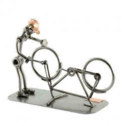 Fietsenmaker - beeldje, fiets, reparatie, bike, rijwiel
