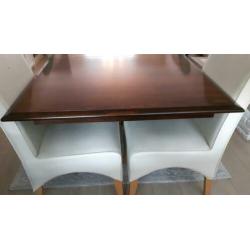 Prachtige Massief kersenhout uitschuifbare eettafel