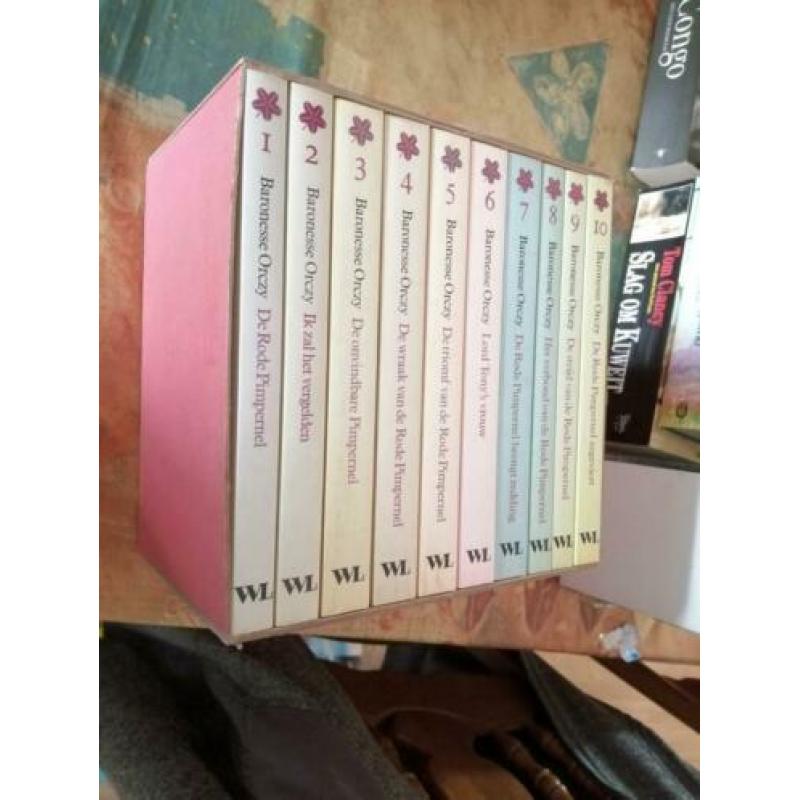 Baronesse Orczy -De Rode Pimpernel/serie 10 delen nu:24,99 !