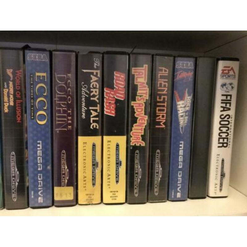 Sega Megadrive spellen