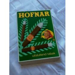 Hofnar reclame kaart Hofnar uitsluitend tabak ( 01