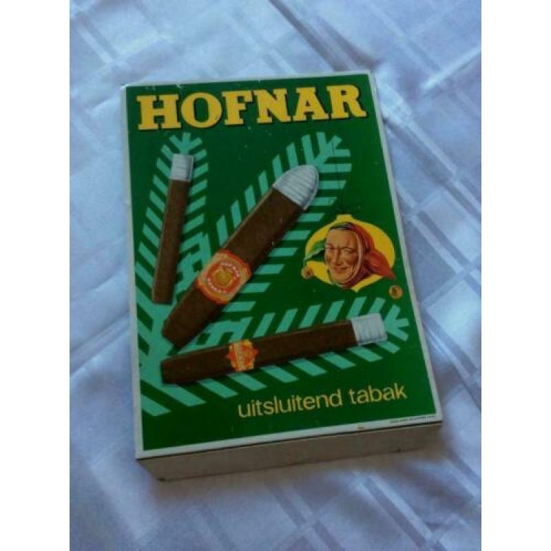 Hofnar reclame kaart Hofnar uitsluitend tabak ( 01