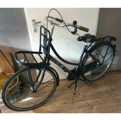 Voque transporter omafiets 28". Slot*verlichting*voorrek.
