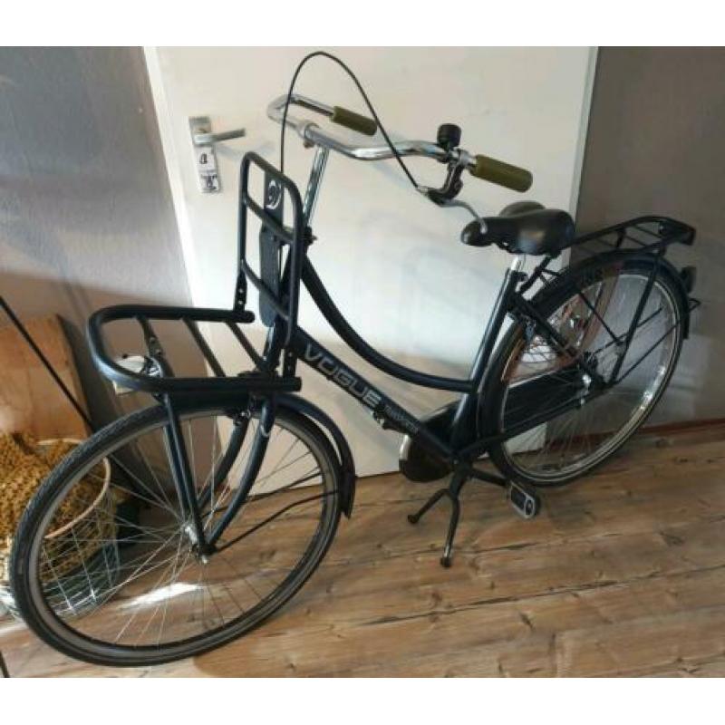 Voque transporter omafiets 28". Slot*verlichting*voorrek.