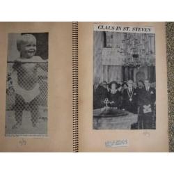 Plakboeken met foto's Koninklijk Huis