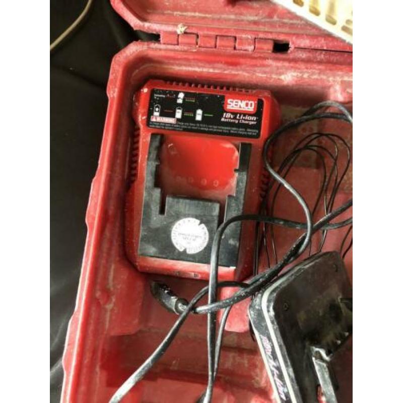 Senco tacker op accu