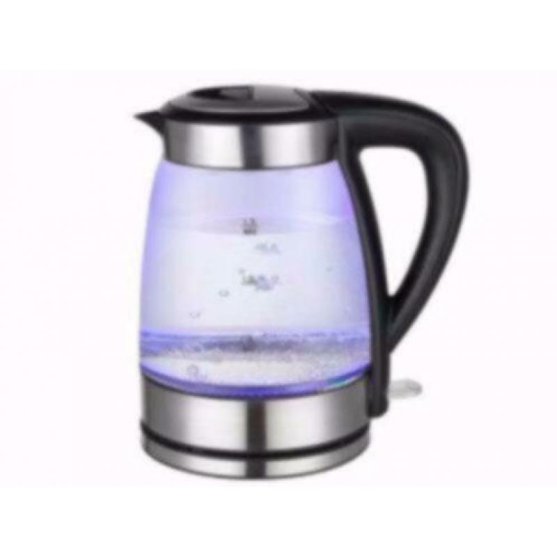 Design waterkoker LED en RVS, NIEUW, Grafner