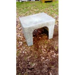 industriele industrial salontafel metalen water tank