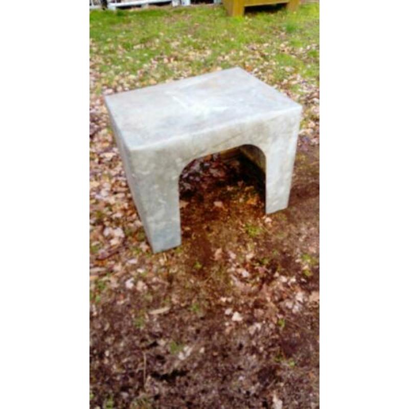 industriele industrial salontafel metalen water tank