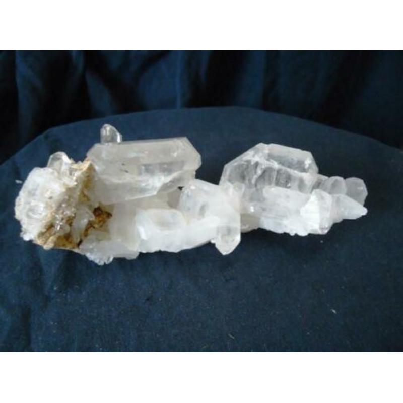 Fadenkwarts cluster, bergkristal