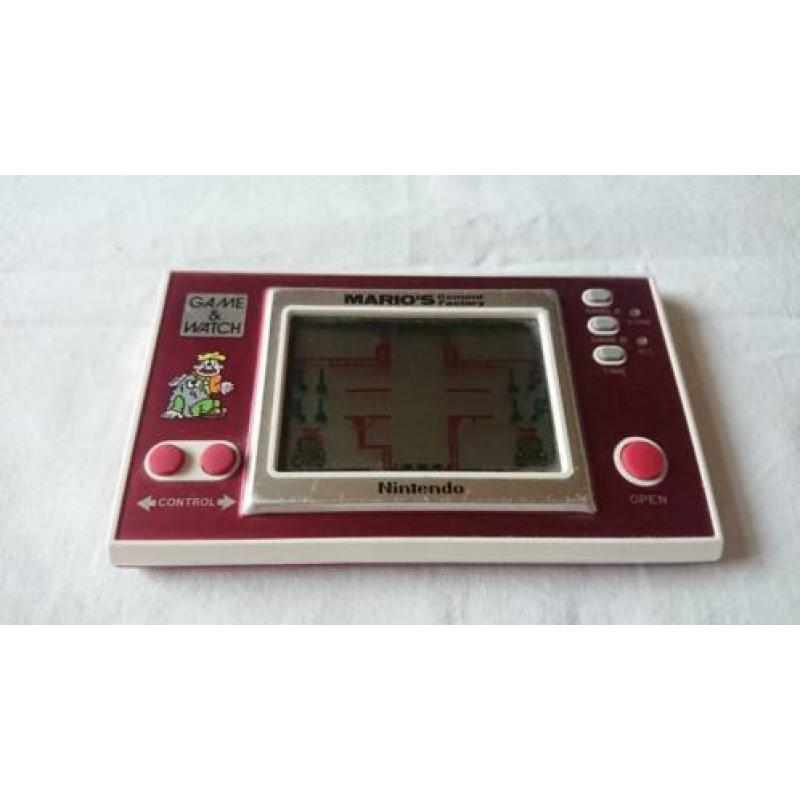 game and watch 'Mario's cement factory'