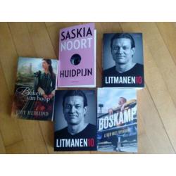 Een stapel nieuwe Nederlands Talige Boeken