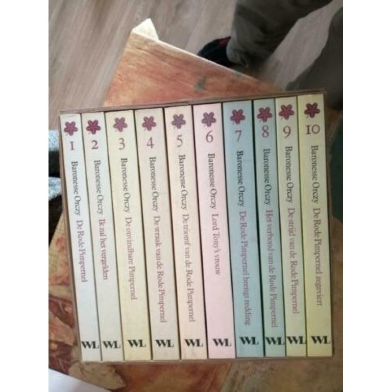 Baronesse Orczy -De Rode Pimpernel/serie 10 delen nu:24,99 !