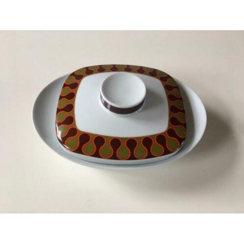 Vintage jaren 70 servies. 40-delig.