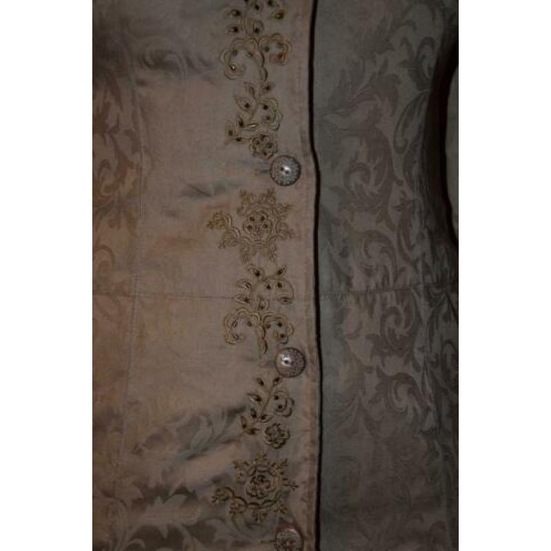 NIEUW: Lange, beige jas van het merk Promod in maat 36