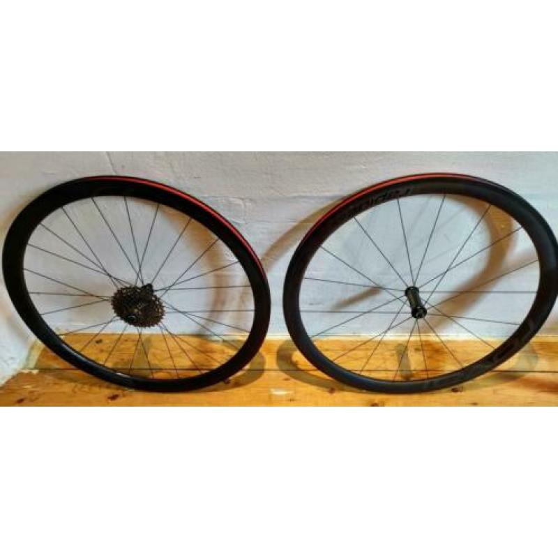 Wielset wielen racefiets Roval CLX 40 carbon
