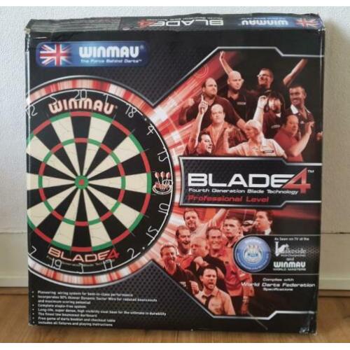 Winmau Dartbord Blade 4 (ongebruikt)