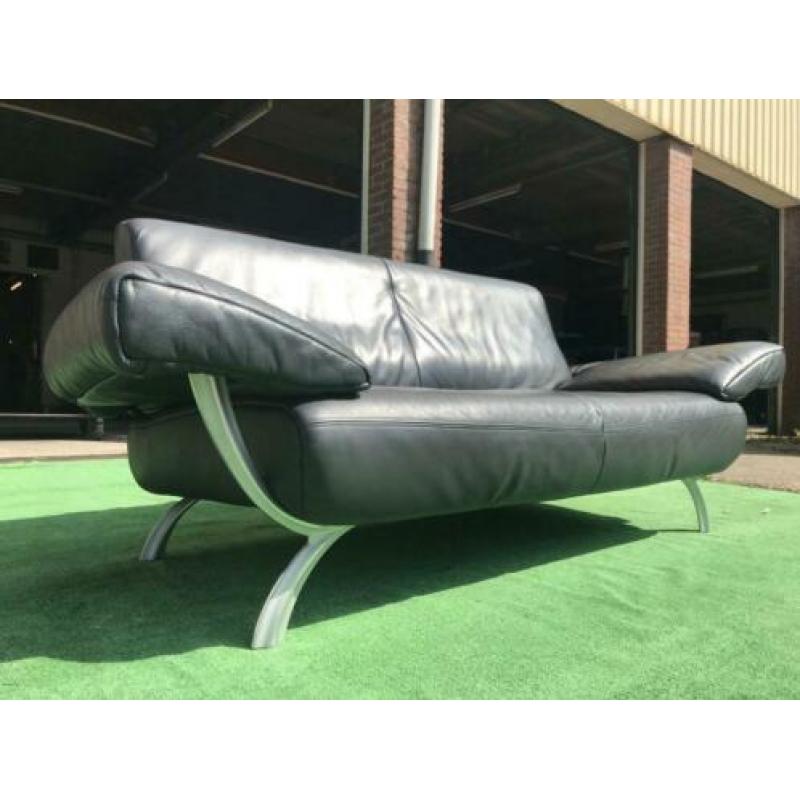 ROLF BENZ “model 1900” leren design bank + GRATIS BEZORGING!