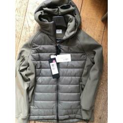 Winter SoftShell jack olijfgroen CP Company maat 140