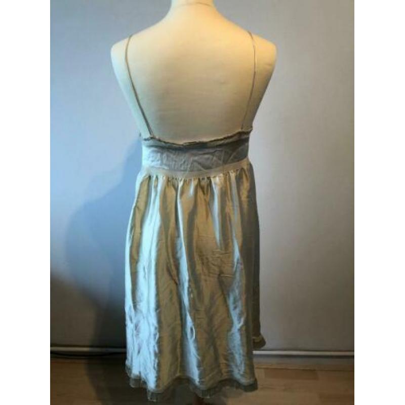 Vanessa Bruno, avondjurk, cocktailjurkje, zijde, maat S €65