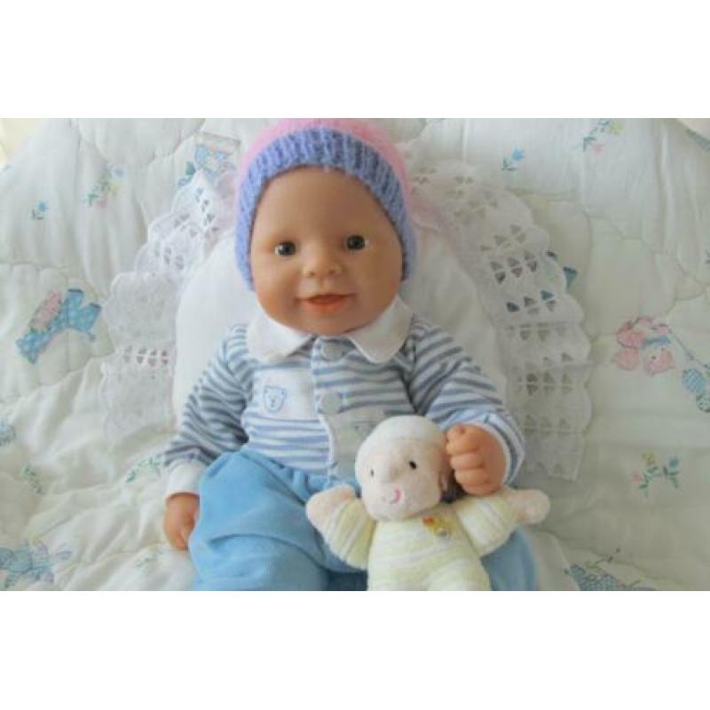 Schattig lachebekje van Zapf 36cm