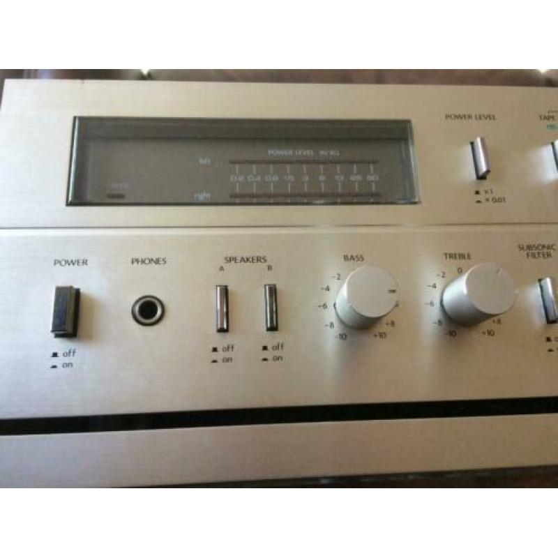 Mitsubishi versterker Japan 1979 tuner hi-fi amplifier