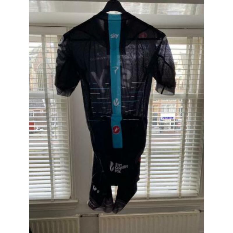 Team Sky Castelli Sanremo 3.2 speedsuit Large.