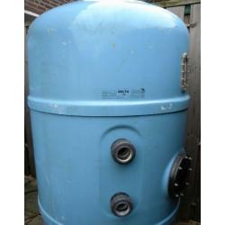 Delta polyester drukvat zand bead KNS koi vijver filter