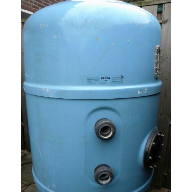 Delta polyester drukvat zand bead KNS koi vijver filter
