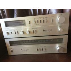Mitsubishi versterker Japan 1979 tuner hi-fi amplifier