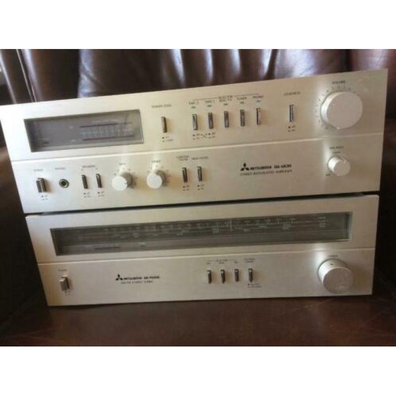 Mitsubishi versterker Japan 1979 tuner hi-fi amplifier
