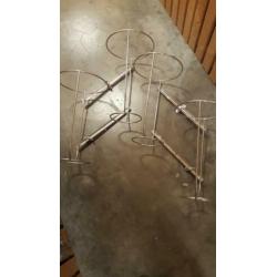 2 fenderhouders voor 4 fenders van 25 cm doorsnee