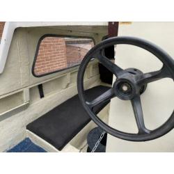 Visboot kajuitboot zeevisboot console kajuit boot COMPLEET