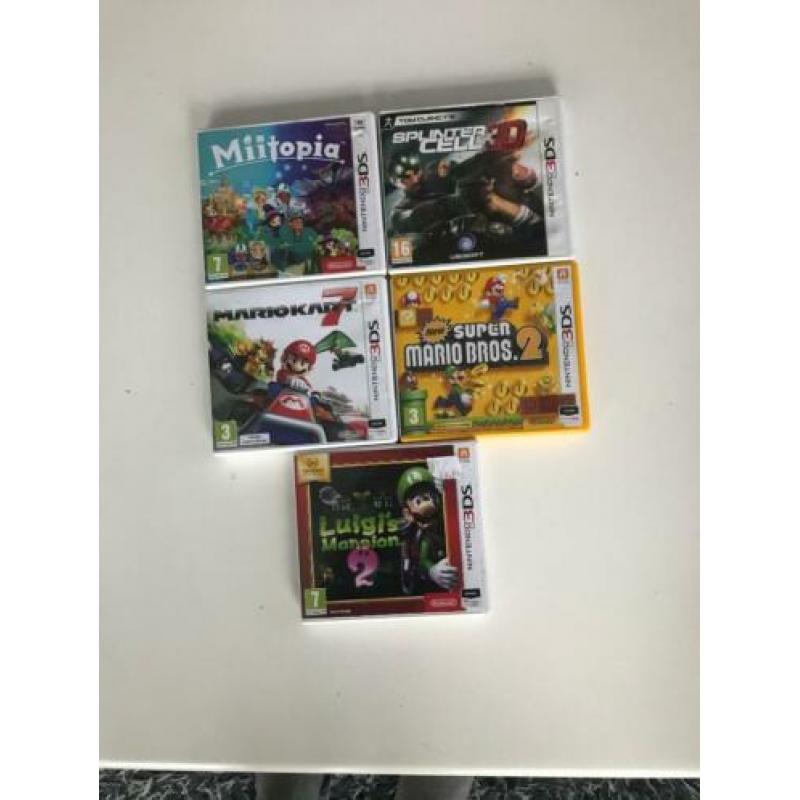 Nintendo 3DS met 5 spelletjes